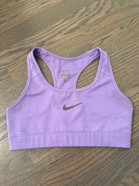 Nike Lavender Racerback Sports Bra
